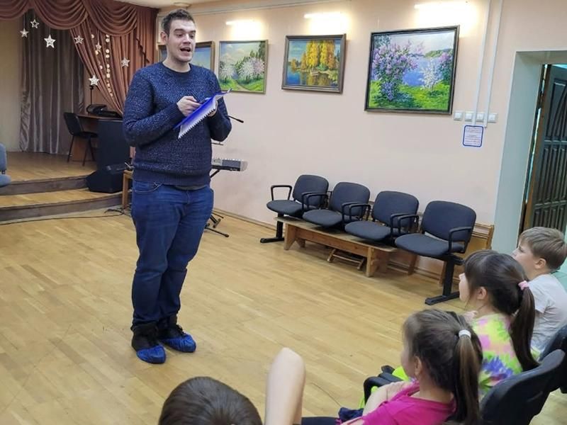 Открытый урок по актерскому мастерству
