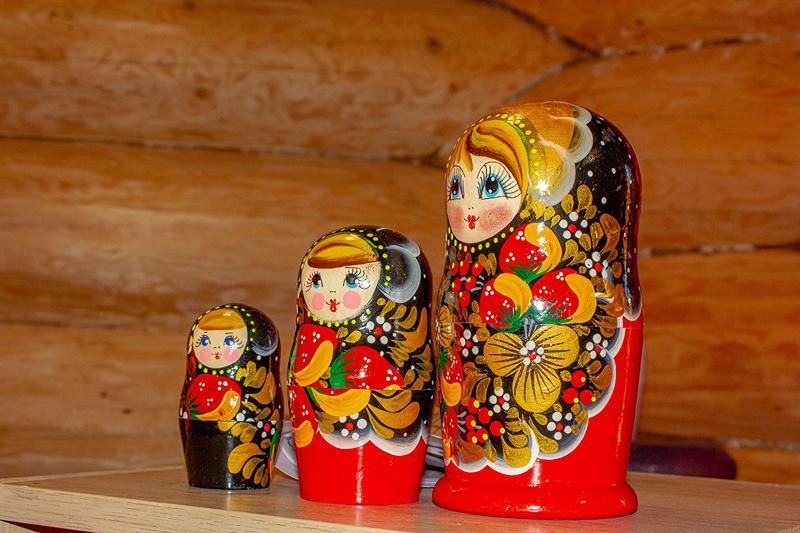 Душа России в ремеслах: Матрешечная карта России