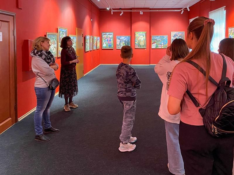 Входной билет в экспозицию «Народные картины»