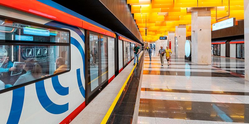 Кондиционеры в вагонах метро перевели на летний режим работы