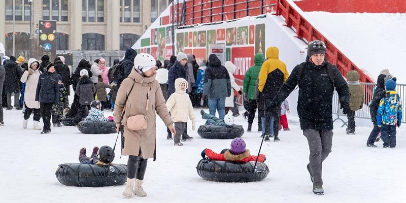 Москвичей приглашают на зимний спортивный фестиваль в «Лужники»