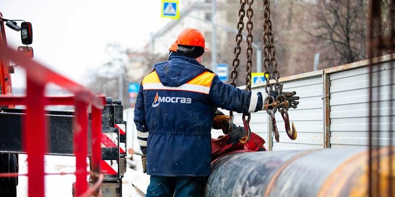В Вешняках прокладывают новый газопровод протяженностью более 1,6 километра