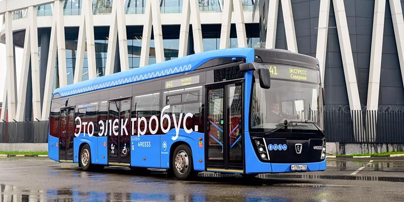 На маршрут Е41 в Зеленограде впервые вышел электробус с ночной зарядкой