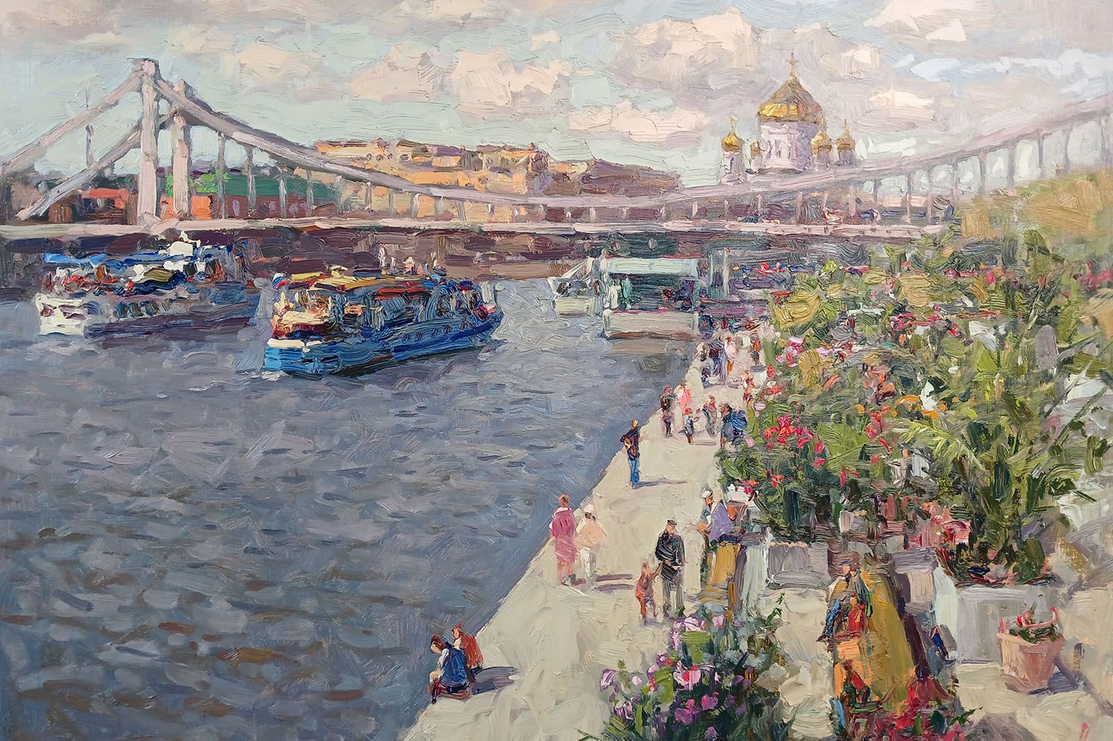 Городской пейзаж, книжная иллюстрация: идем на новые выставки галерей с «Мосбилетом»
