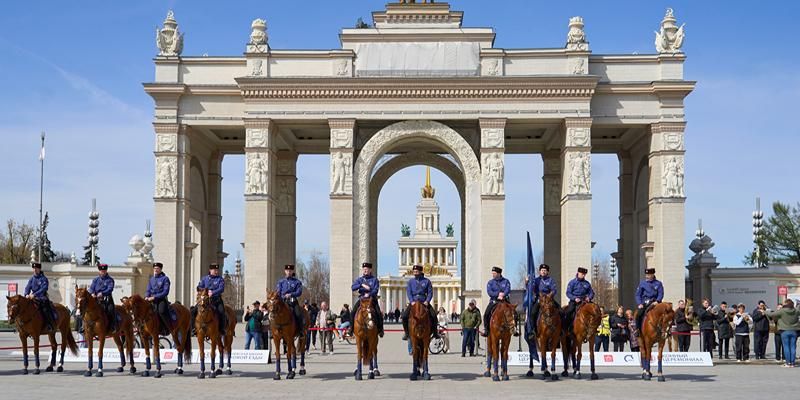Сезон традиционных конных церемониалов начнется на ВДНХ с 3 мая
