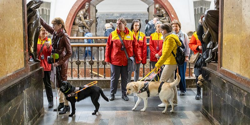 В московском метро подготовили экскурсионную программу для незрячих и слабовидящих людей