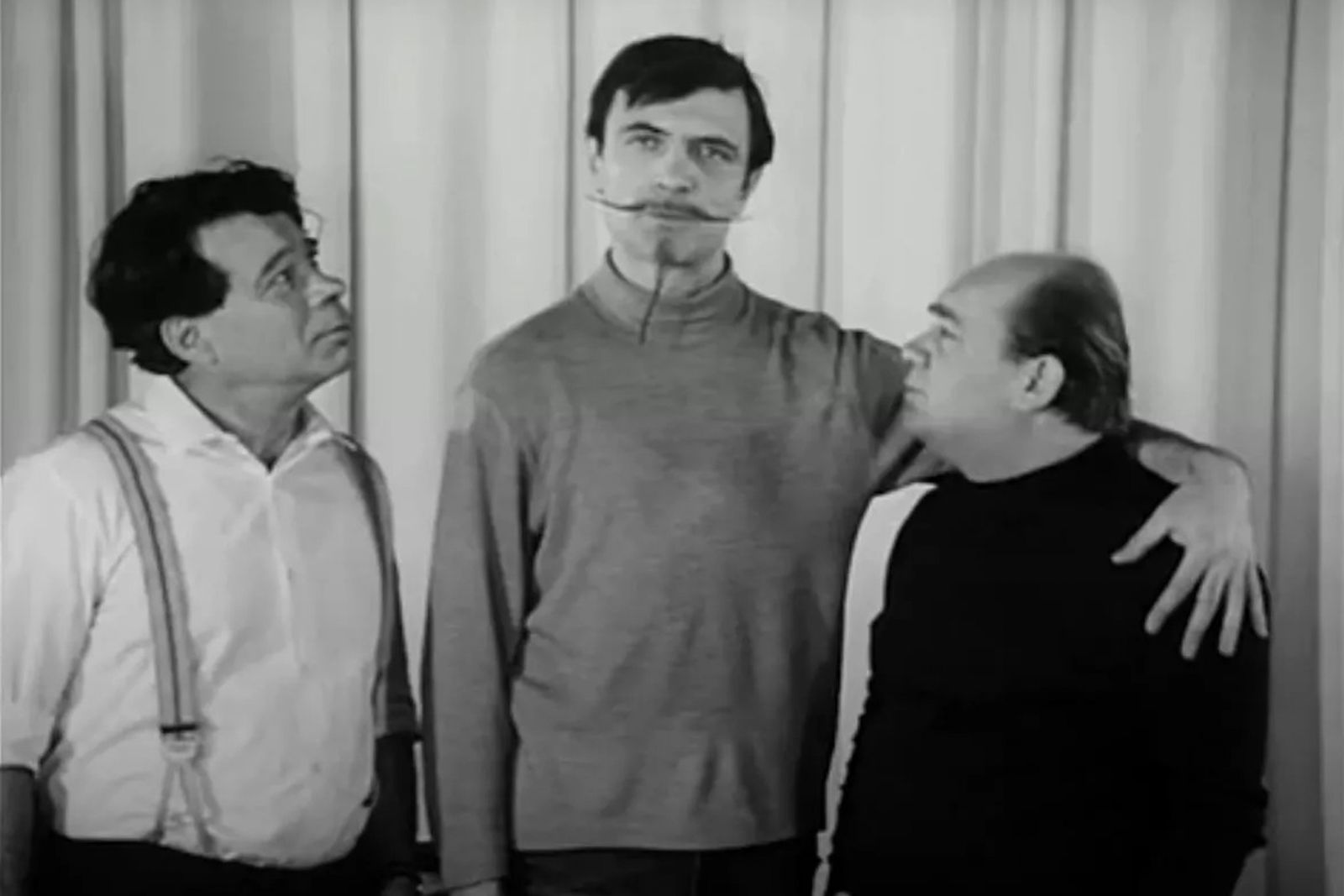 Репетиция спектакля «Человек из Ламанчи». 1971 год