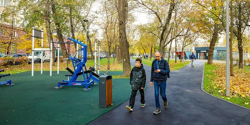 Три сквера благоустроили на юго-востоке столицы