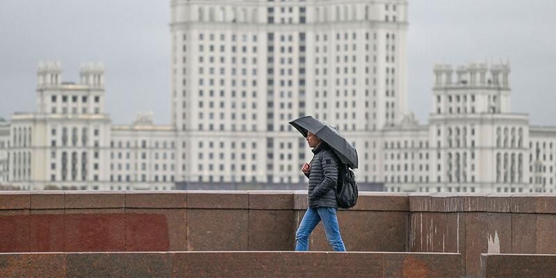 В столице усилится ветер и дождь