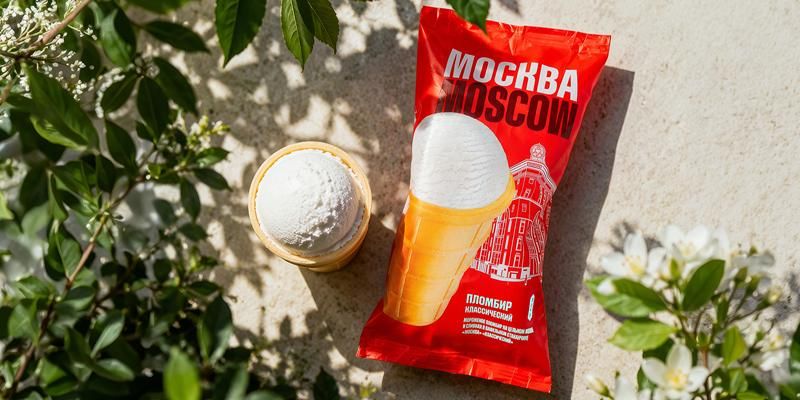 В столице представили фирменное мороженое «Москва»
