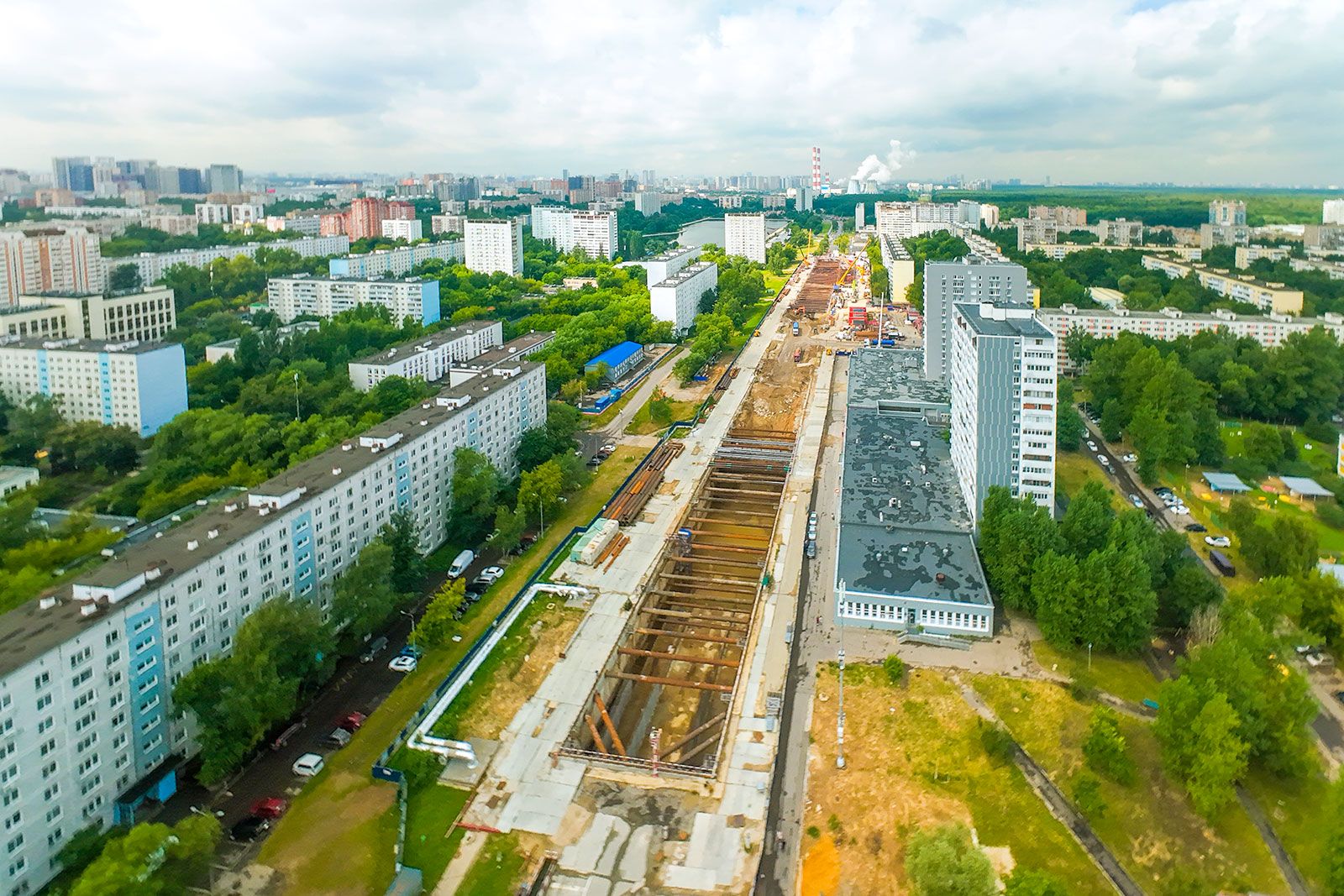 На участке Арбатско-Покровской линии метро между станциями «Щелковская» и «Гольяново» завершили проходку тоннелей