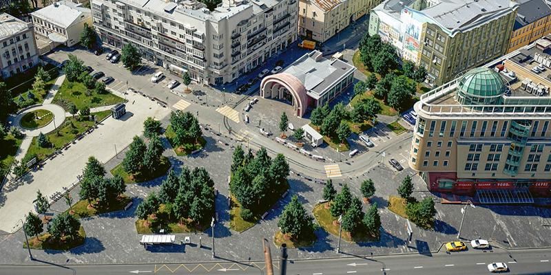 2, 3 и 4 августа на нескольких улицах в центре Москвы временно закроют движение