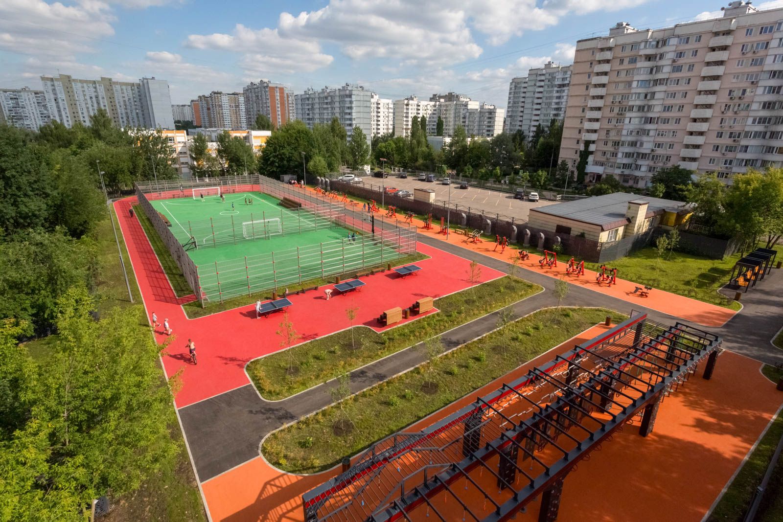 На юго-западе Москвы появился новый спортивный кластер