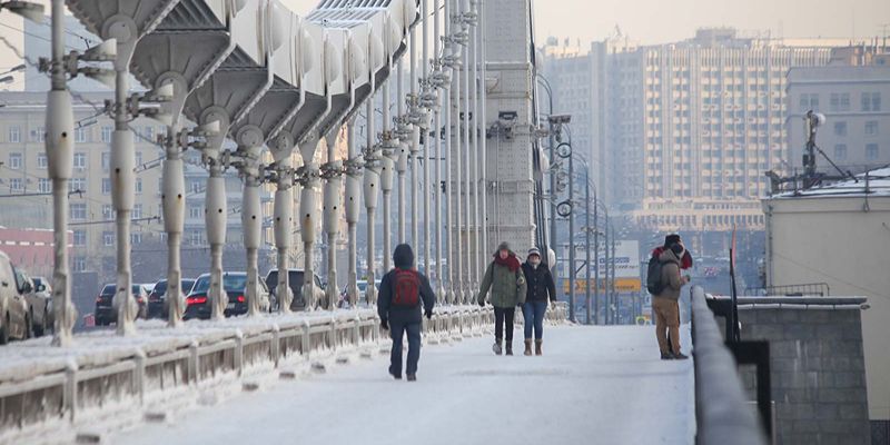 С 6 по 8 января в Москве сохранится аномально холодная погода