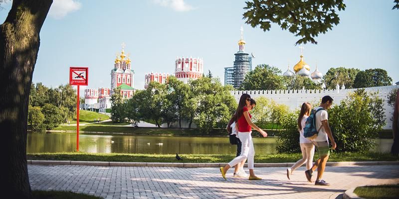 Завершен ремонт Новодевичьей набережной