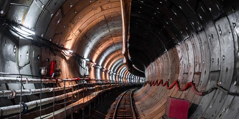 Проходка тоннеля между станциями «Липовая роща» и «Строгино» выполнена более чем на 40 процентов
