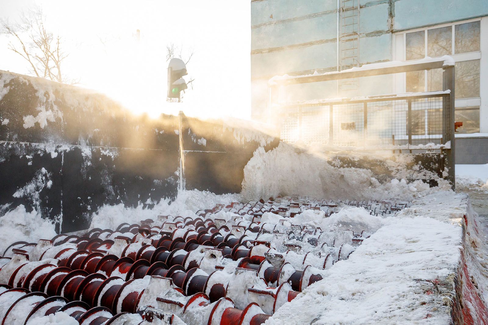 Куда уходит снег: как работает городской снегосплавный пункт. Официальный сайт Мэра Москвы