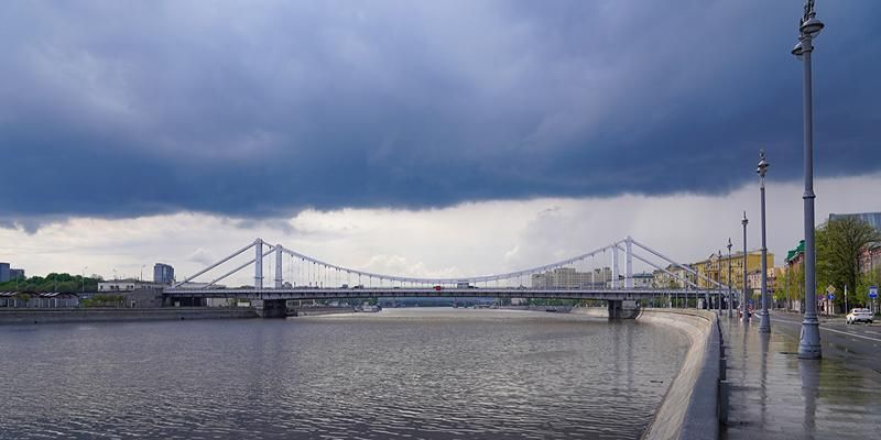 В Москве ожидается дождь, гроза и град