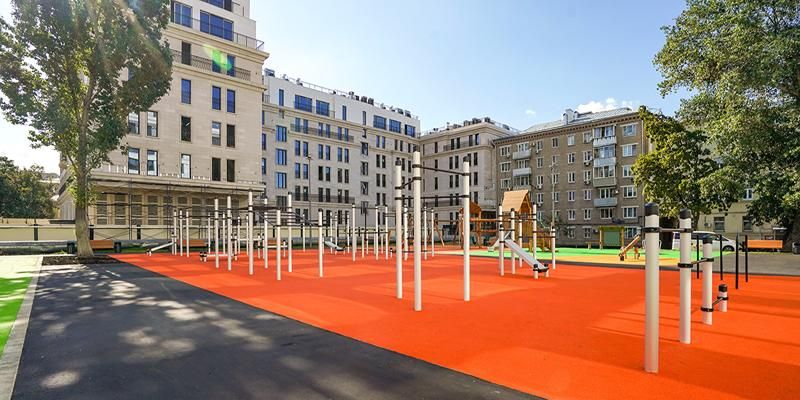 Многофункциональные спортивные площадки обустраивают в столице
