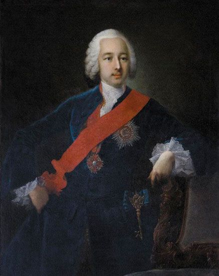 Георг Христоф Гроот. Портрет графа Петра Борисовича Шереметева. 1747 год