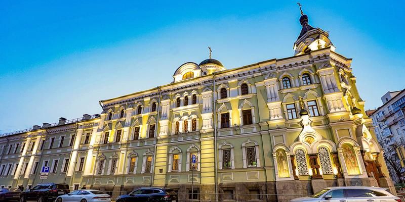 Архитектурно-художественная подсветка украсит подворье Спасо-Преображенского Валаамского монастыря в Москве