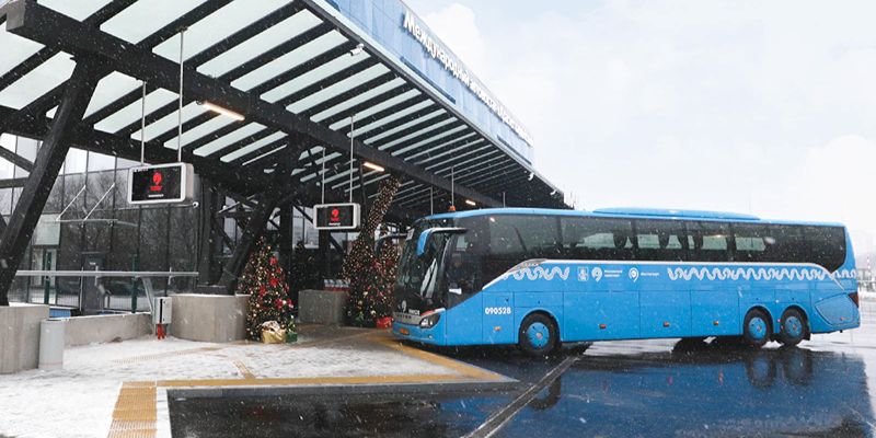Автобусы в Новомосковск будут отправляться с автовокзала Красногвардейский