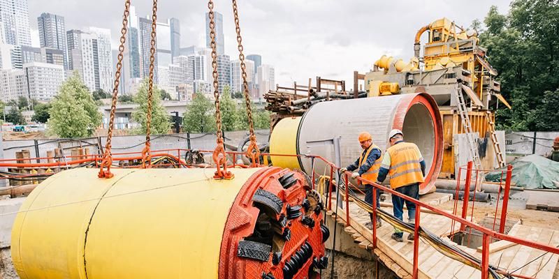 Завершена прокладка тоннеля для Шелепихинского подводного газопровода
