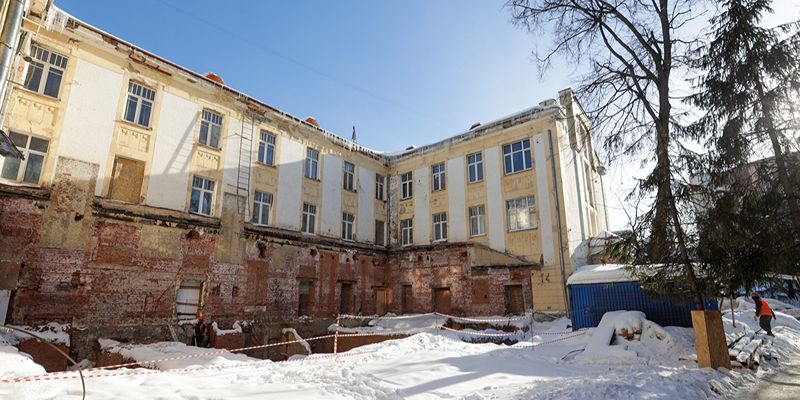 Капитальный ремонт корпуса № 2 Боткинской больницы выполнен почти наполовину