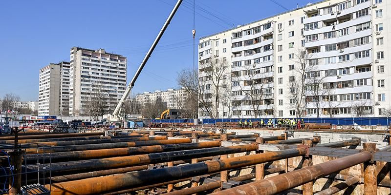 Земляные работы на станции «Гольяново» выполнены на треть