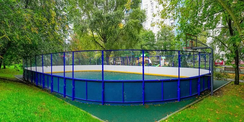 Многофункциональные спортивные площадки обновили в шести районах ЮВАО