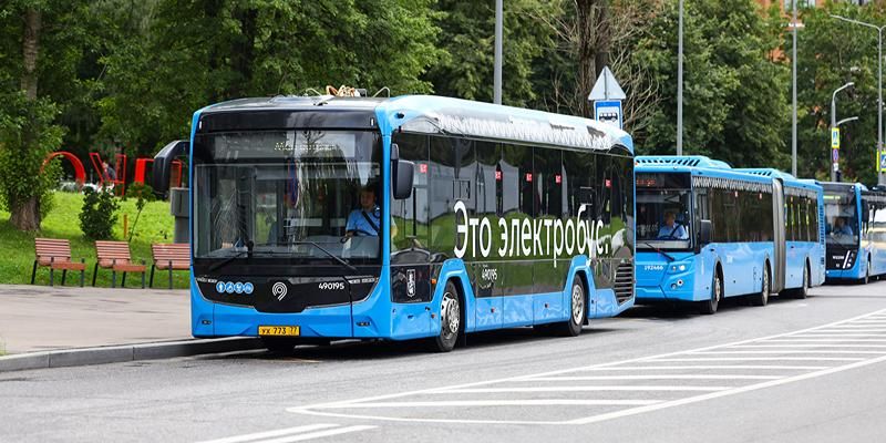 20 электробусных маршрутов более чем в 40 районах Москвы открыли за лето