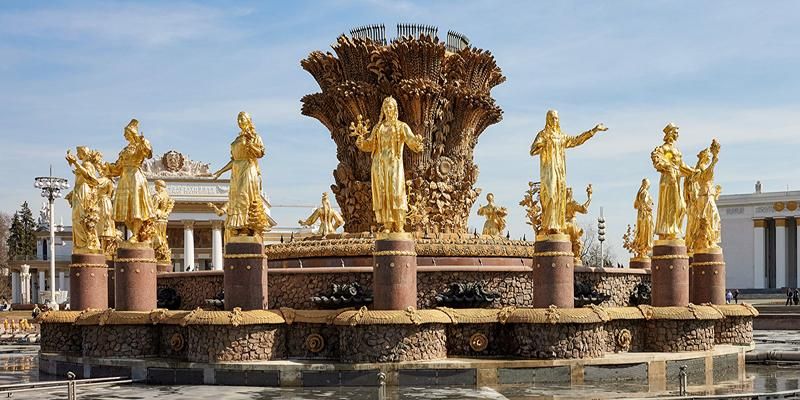 Завершается подготовка московских фонтанов к началу сезона