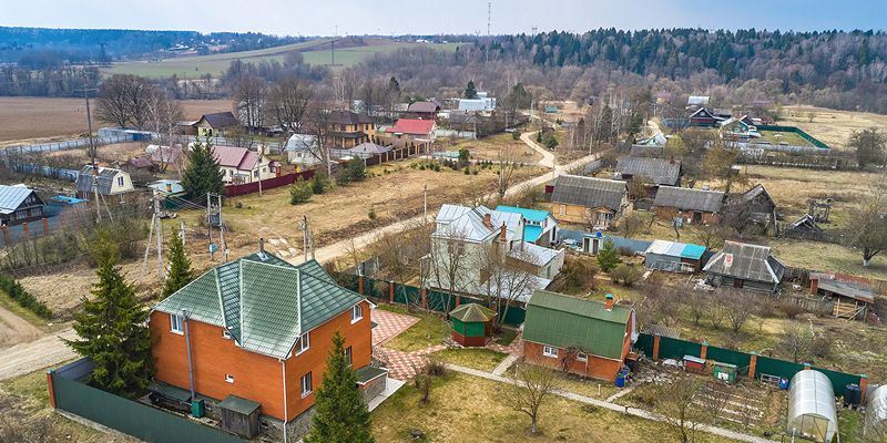 Город выставил на продажу три участка для строительства частных домов в ТиНАО