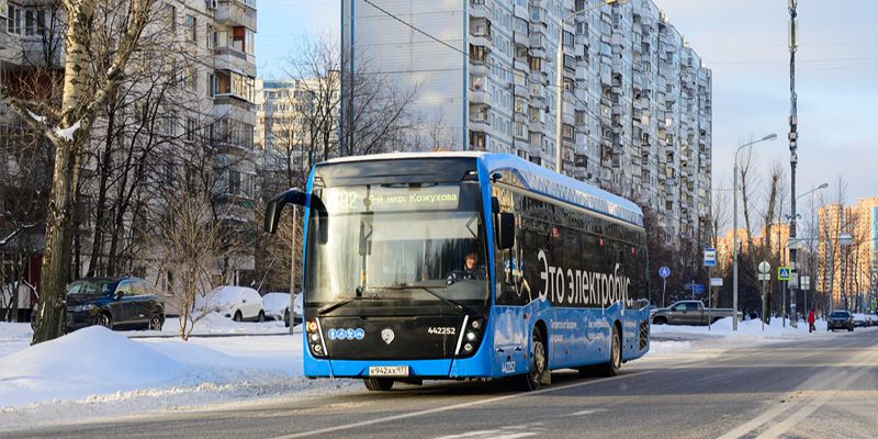 В 2023 году протяженность маршрутов электробусов в Москве выросла на 450 километров