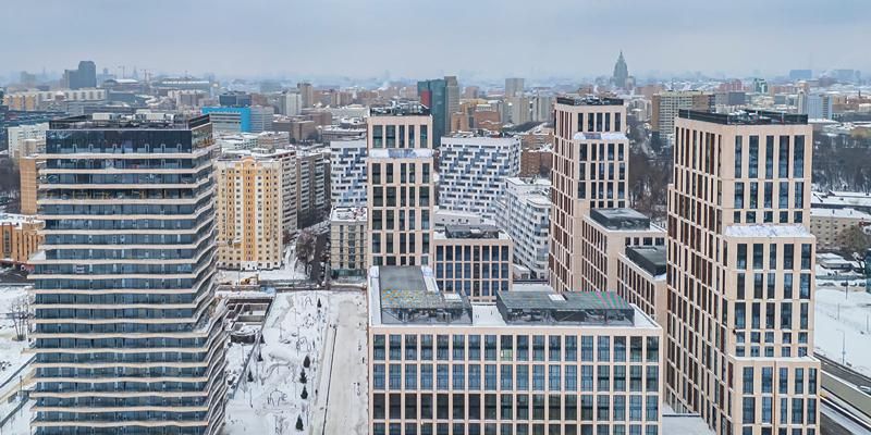 Два корпуса жилого комплекса сданы в районе Марьина Роща