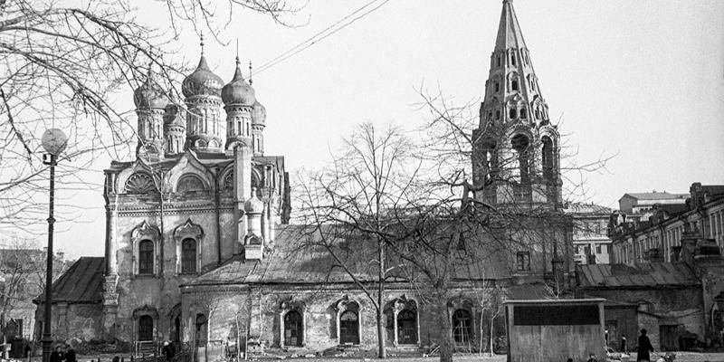 Спасти церковь с картины Василия Поленова: Главархив &ndash; о том, как в Москве сохраняли памятник архитектуры