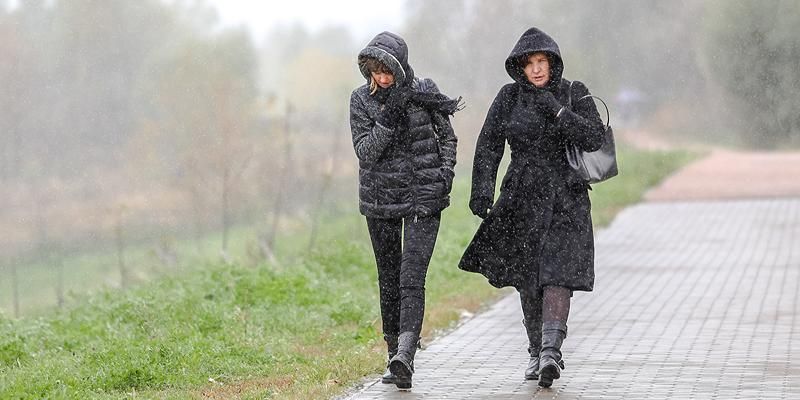 Сильный ветер, дождь и мокрый снег ожидаются в столице