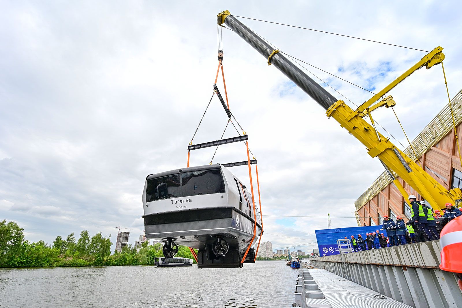 Около 10 новых судостроительных профессий появились в столице с открытием Московской верфи