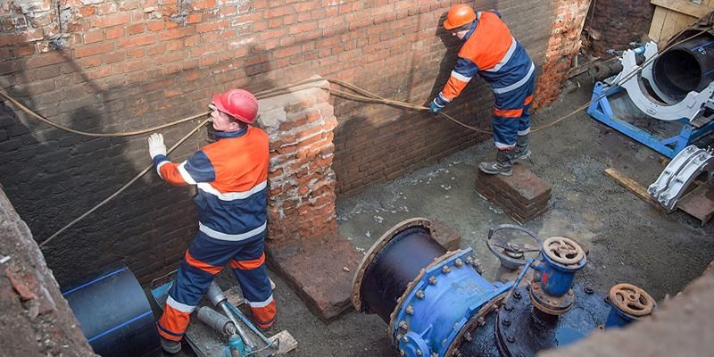 За полгода в столице реконструировали и проложили более 85 километров водопроводных и канализационных сетей