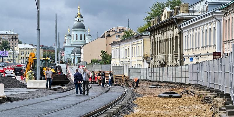 От конки до вагонов «Витязь-Москва»: история развития трамвайного движения на улице Сергия Радонежского