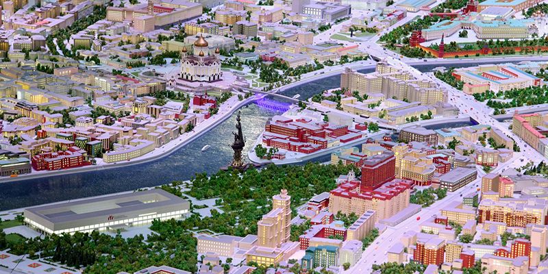 Более 21,8 тысячи человек посетили павильон «Макет Москвы» в феврале