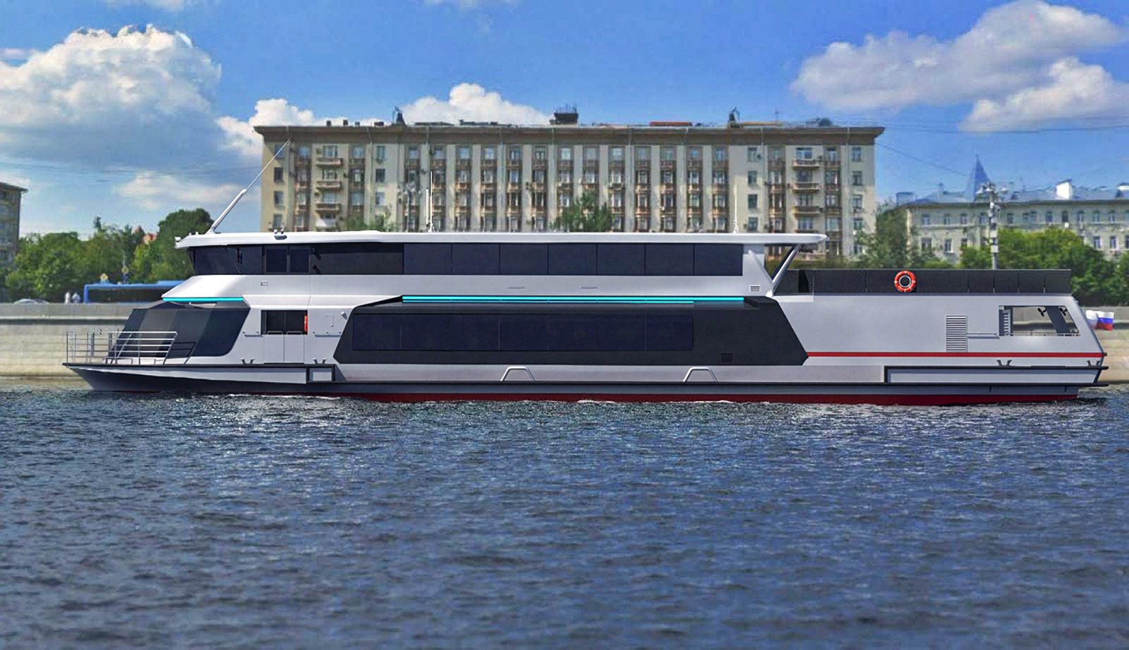 Первые электросуда проекта «Москва 3.0» планируют спустить на воду в 2027 году