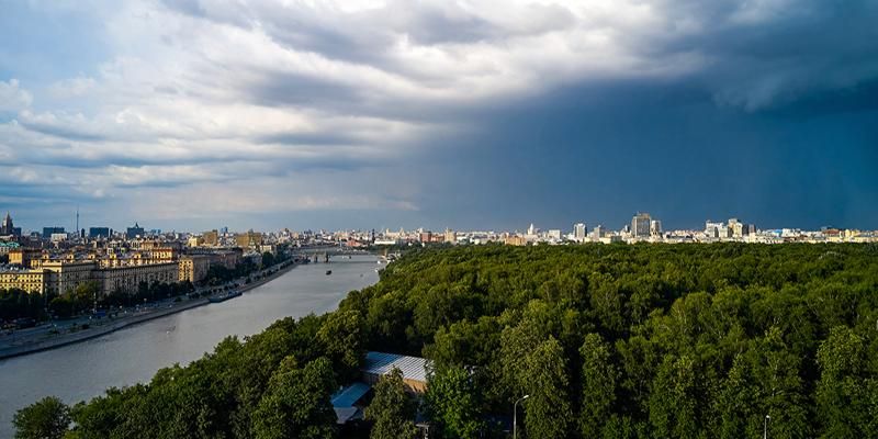 В столице ожидается гроза, сильный дождь и град