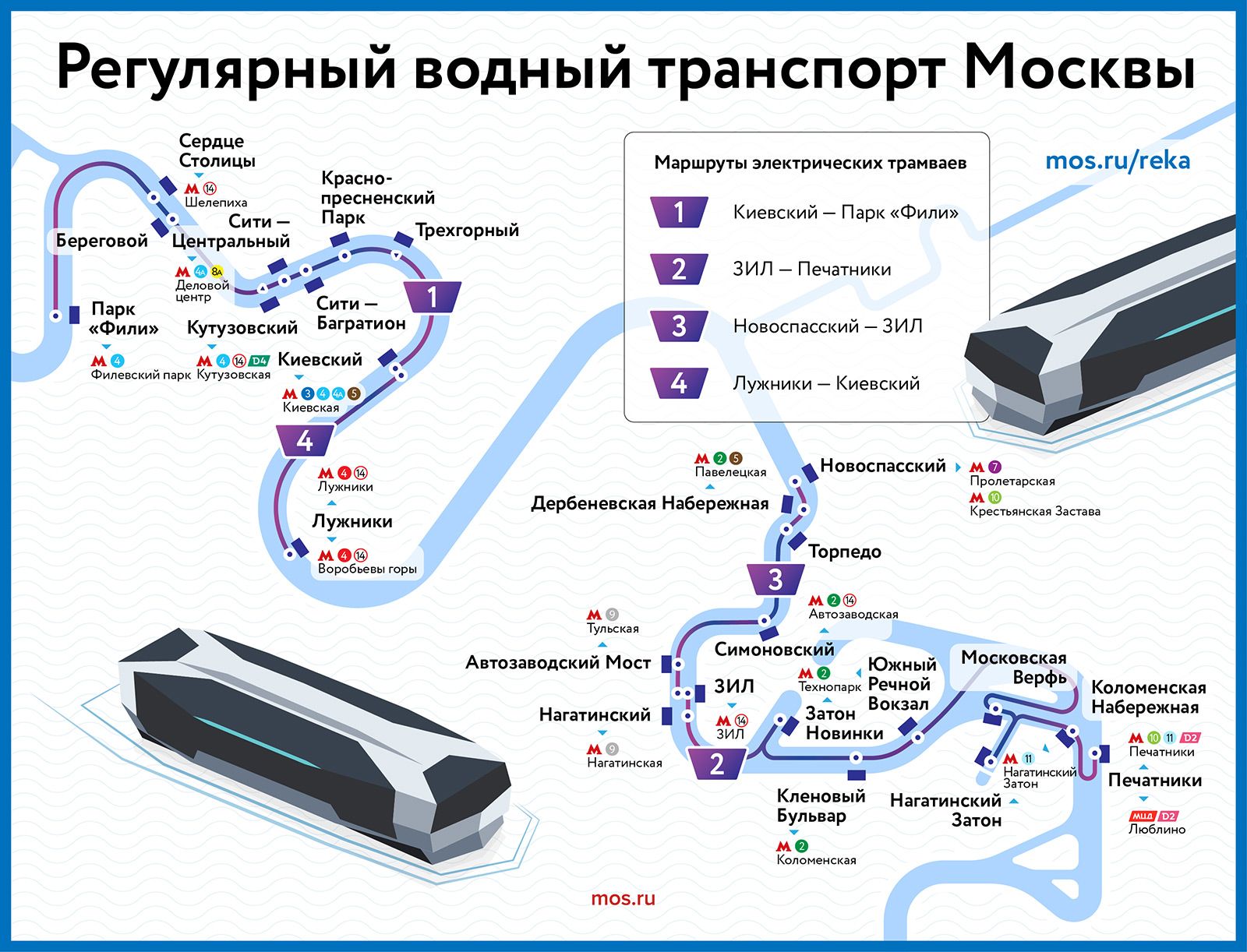 На столичных электросудах расскажут об отечественном дизайне и декоративном искусстве