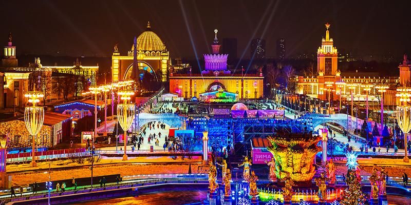 Самый большой каток, тюбинговая горка и ярмарка: «Зима в Москве» приглашает на ВДНХ