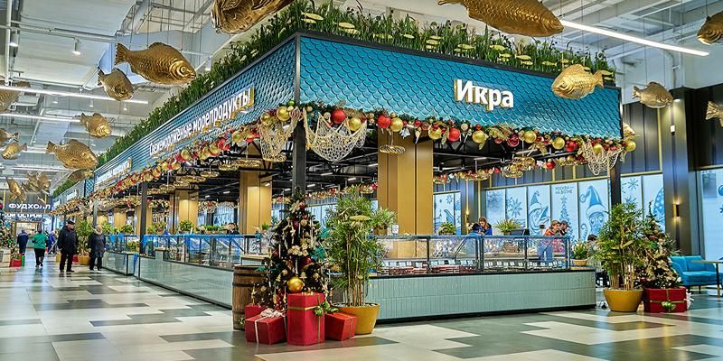 Рыбные рынки «Москва — на волне» предлагают скидки к Новому году