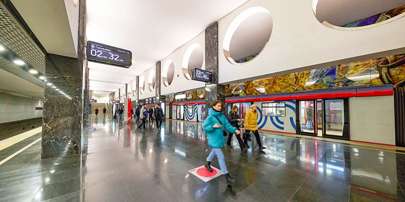 В приложении «Метро Москвы» появились видео наземных пересадок на БКЛ