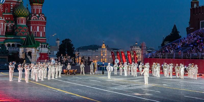 Ряд улиц в районе Красной площади закроют для проезда в связи с проведением фестиваля «Спасская башня»