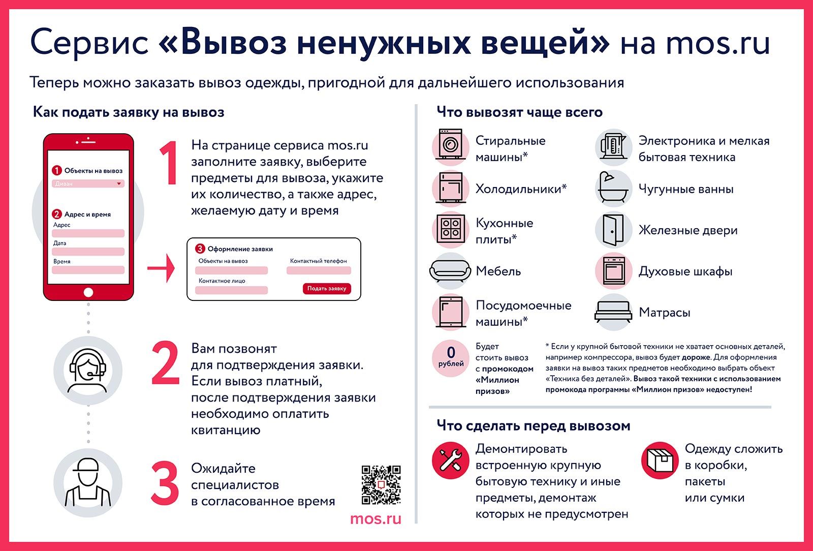 Благодаря сервису «Вывоз ненужных вещей» москвичи отправили на социальные площадки более 200 тонн вещей
