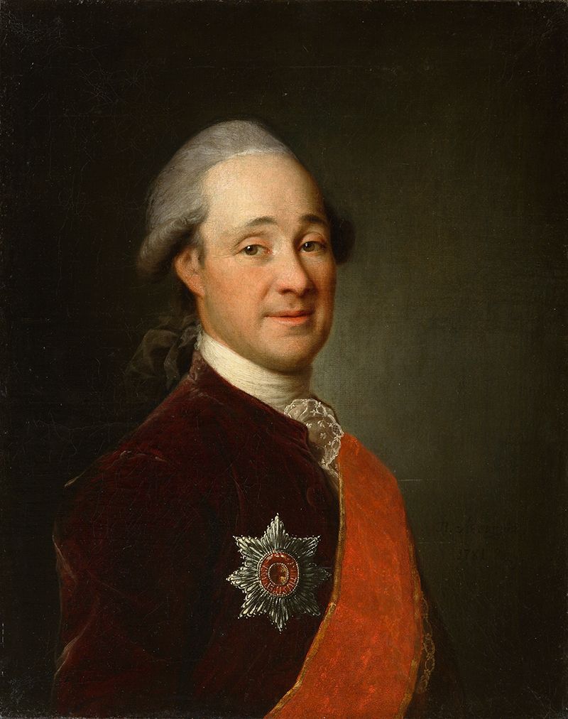 Дмитрий Левицкий. Портрет М. М. Щербатова. 1781 год